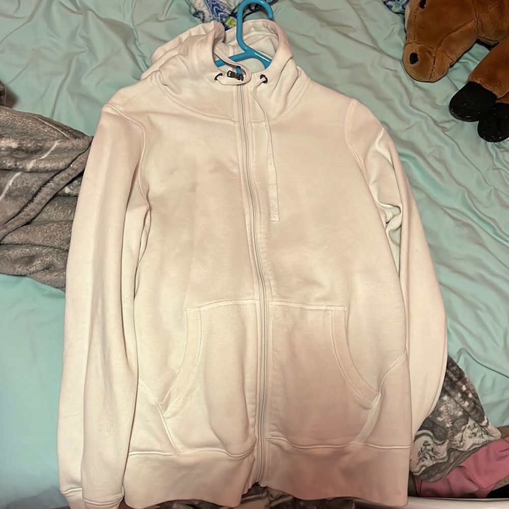 White, soft jacket. TEK GEAR size: L, not worn
